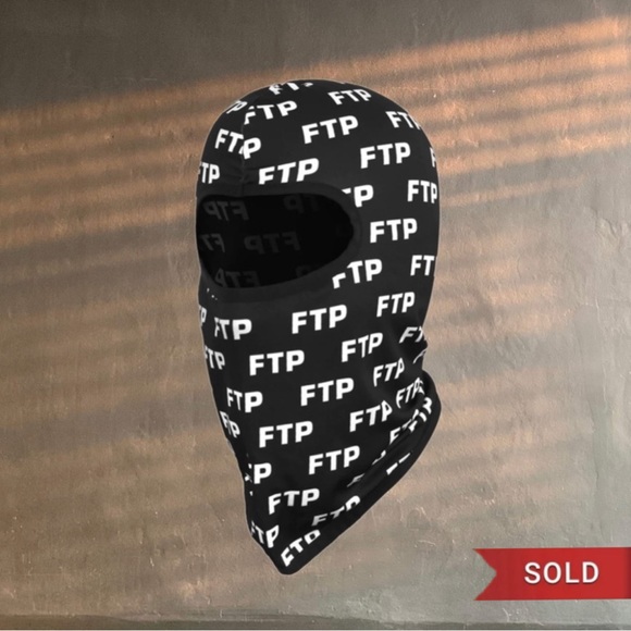 FTP Accessories Soldftp Balaclava All Over Logo Ski Mask Poshmark